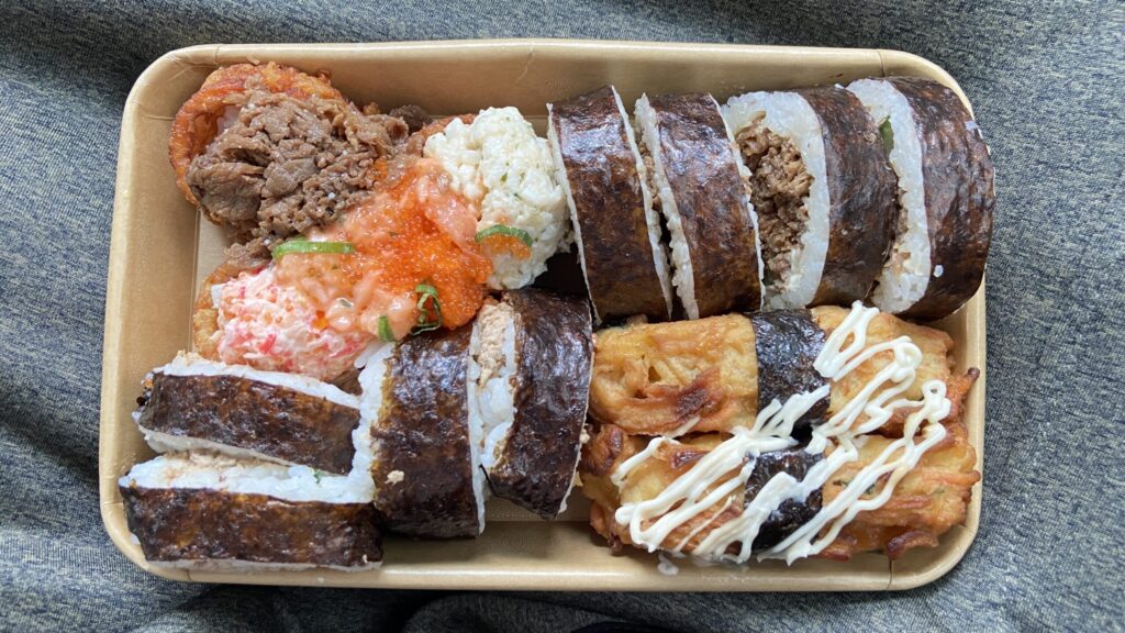 mixed sushi